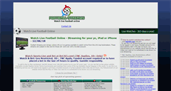 Desktop Screenshot of football-streams.com